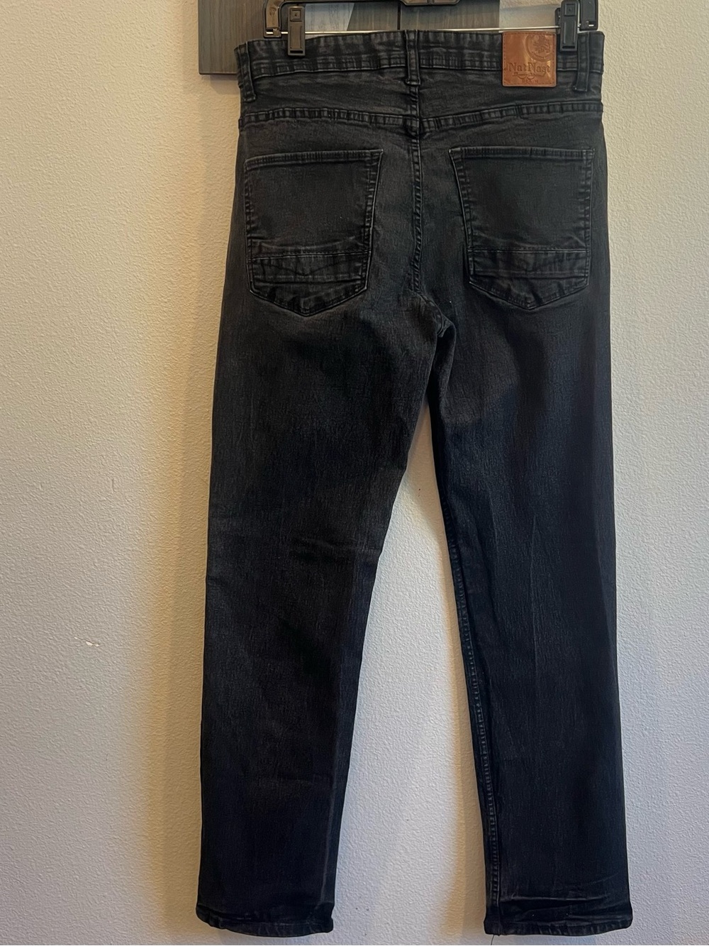 Nat Nast Men's Straight Jeans in Black Wash size 34/32
